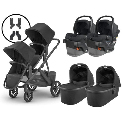 2024 UPPAbaby Vista V2 168赛车官网记录 Twin Stroller and Mesa V2 Travel System - Jake / Jake