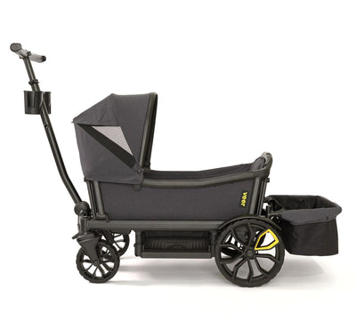 Veer Cruiser All-Terrain Wagon, Foldable Storage Basket, and Canopy Bundle